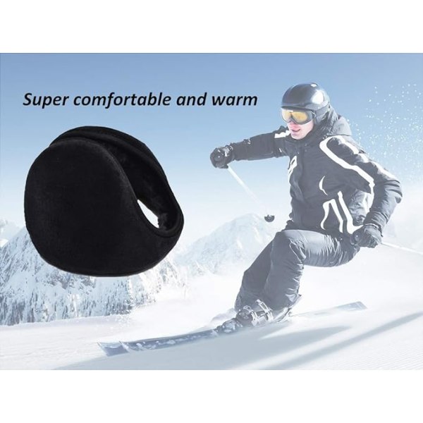 Kaffeørevarmere for menn og kvinner - Klassisk fleece unisex vinter