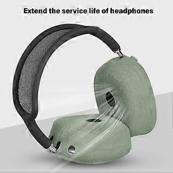 Flexibelt Tyg Hörlursöverdrag Stor Storlek, Tvättbart Öronkuddsskydd för Headset Tygkuddsskydd Ersättning Rosa Pink