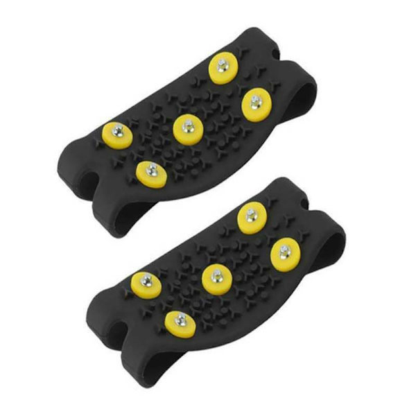 5 Pigger Crampon Sklisikker Skotrekk Bærbar Klatresko Pigger