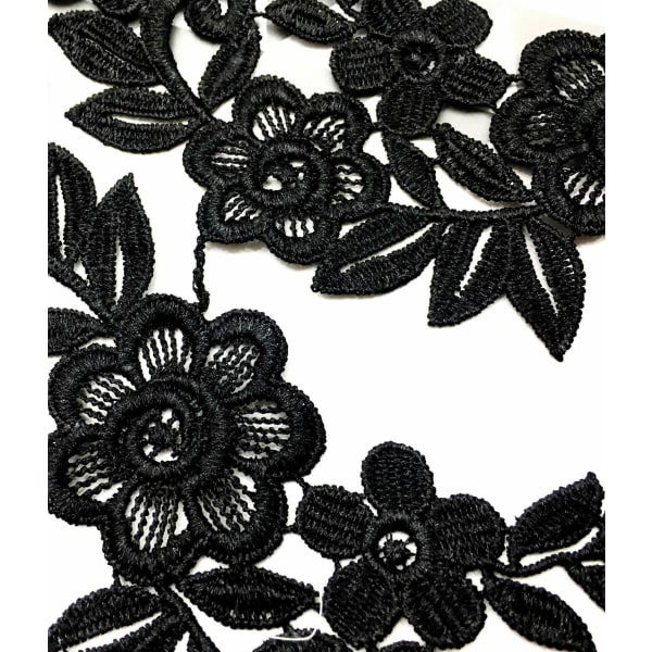 2 Fleurs 28 x 14 cm Un Piece , Ecusson Patch Badge Applique Fl