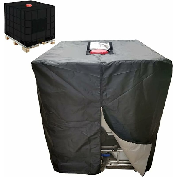 IBC Vattentank Presenning 600 L Regn Vattentank Behållare Skydd wi