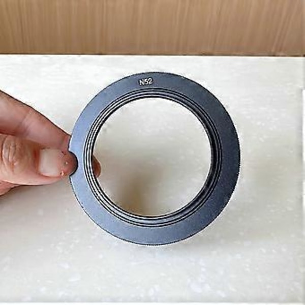 Metall Motljusskydd för Z 28mm F2.8/Z 40mm Objektiv Kameralinsskydd LH-N52 för Z7II Z6II Z8Z50 Blockera Ströljus