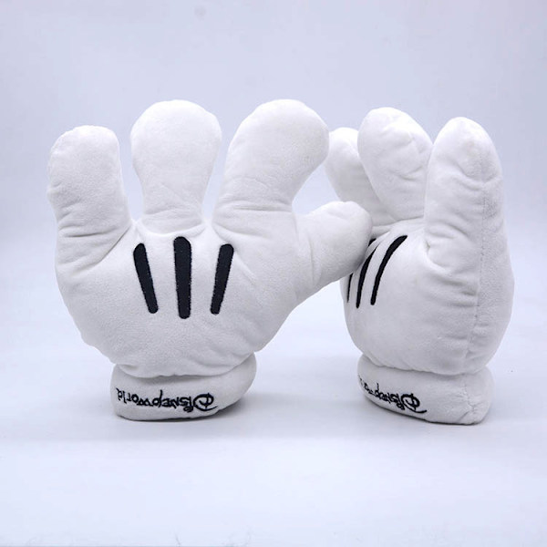 Mitch Cartoon handskar varma barn peluche docka