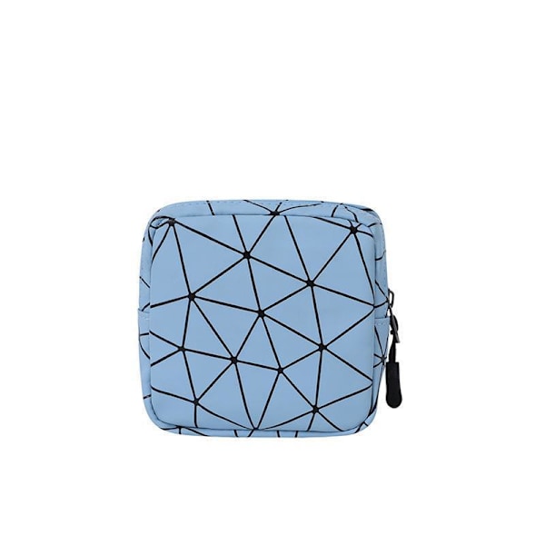 11,5*11,5*3cm, (blå) 2 stk. Menstruationsposer til teenagepiger