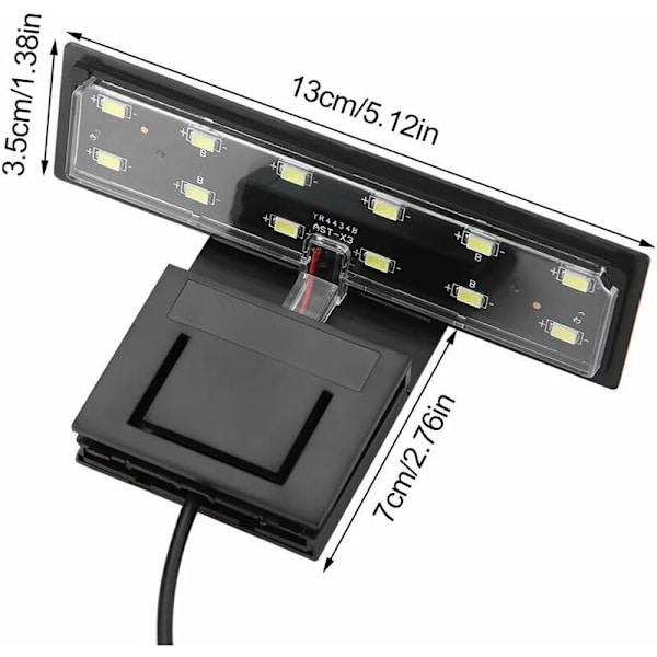 LED Akvarielys, Akvarieclipslampe, Slank LED Akvarielys