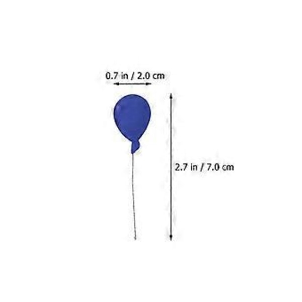 8 stk. Miniatyr Ballongmodeller Søte Leire Mini Ballonger Mini Huspynt