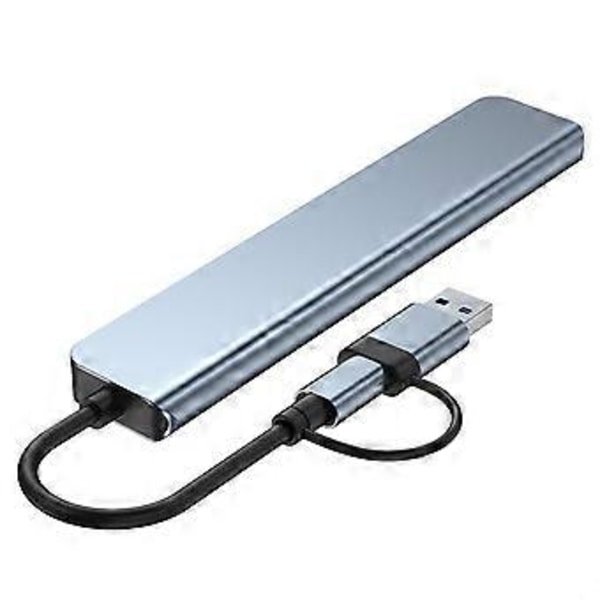 RYRA USB C Hub Type C - HDM-yhteensopiva RJ45 5 6 8 11 portin telakka PD TF SD AUX:lla