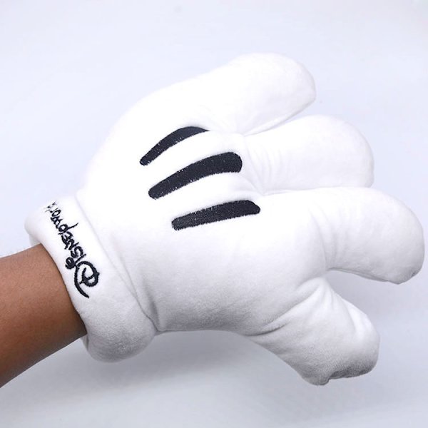 Mitch Cartoon handskar varma barn peluche docka