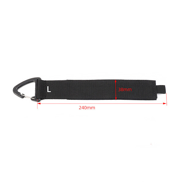 6 kpl, Kaapelinsäilytyksen järjestäjäkoukut ja tarranauhat, 38 * 240 mm