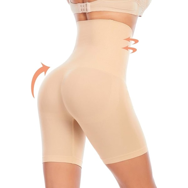 Tummy Control Shapewear Shorts för kvinnor med hög midja