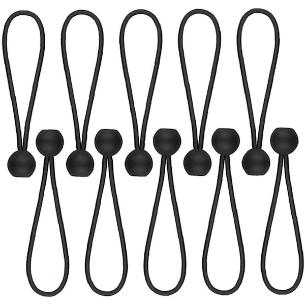 Klot Tarp Heavy Duty Cords Bungee Bungee Rep för Tält Camping C