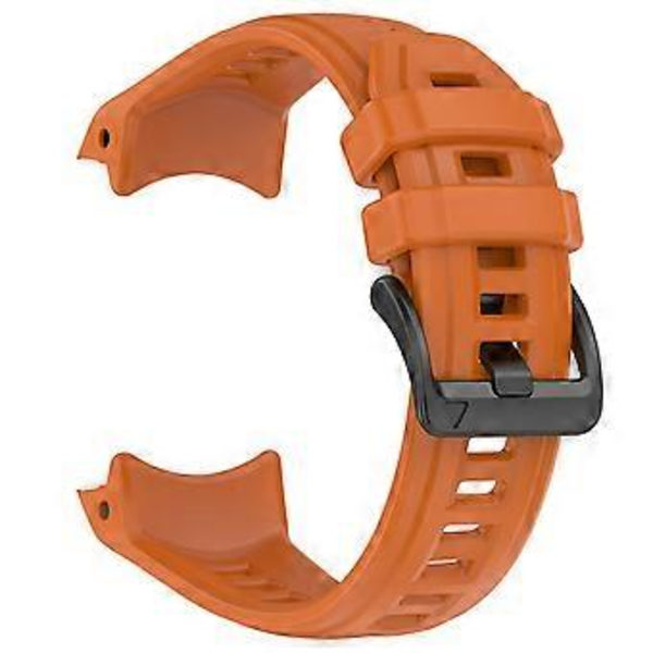 Til Garmin Instinct 3 45mm Urrem 22mm Silikone Udskiftningsrem Dark Orange