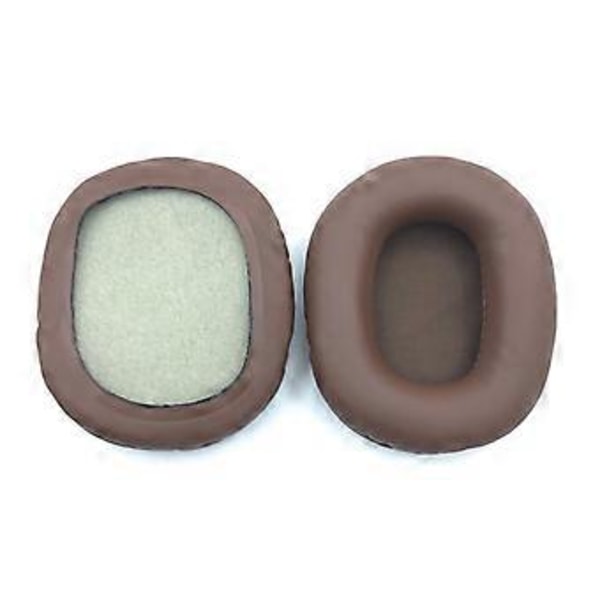 Komfortable ørepuder til ATH SX1a M30X M40X M50X Arctis3/5/7 headset ørekopper memory foam betræk Brun Brown