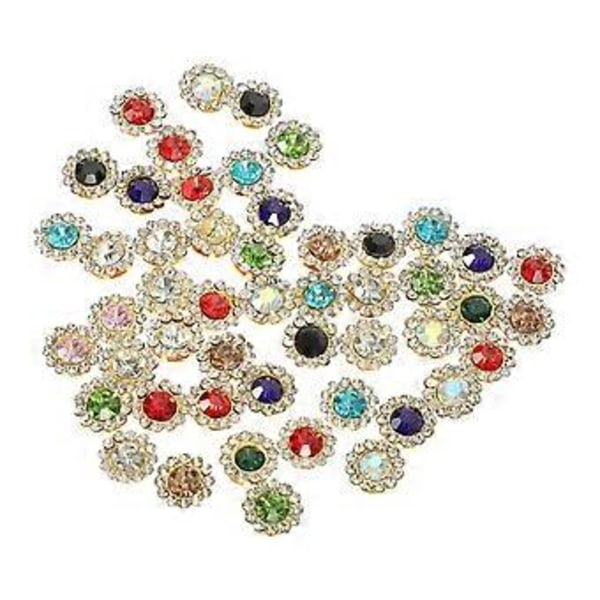 200 stk DIY Håndverk Rhinestones DIY Sløyfe Hodeplagg Dekorasjoner Søm DIY Materialer