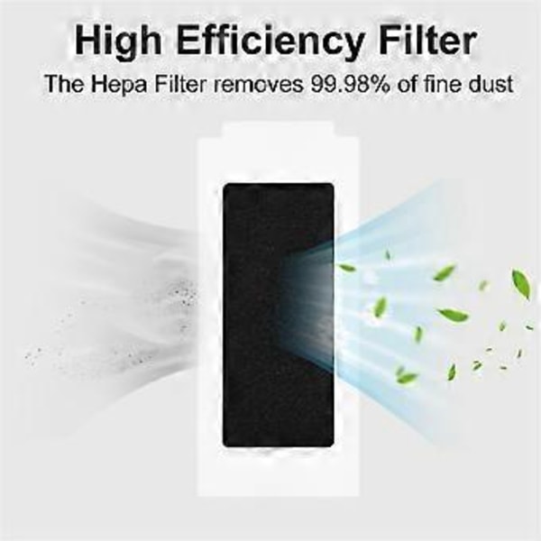 Lisätarvikkeet ECOVACS DEEBOT T30 Omni / T30 PRO Omni Robotti-imurille Sivuharja Hepa-suodatin M