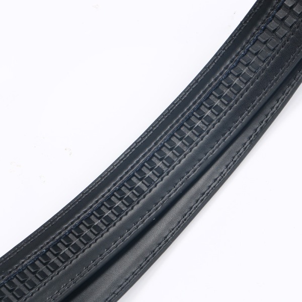 Bälte 110-130CM Herr Automatisk spärrbälte 35mm brett bälte, inget spänne