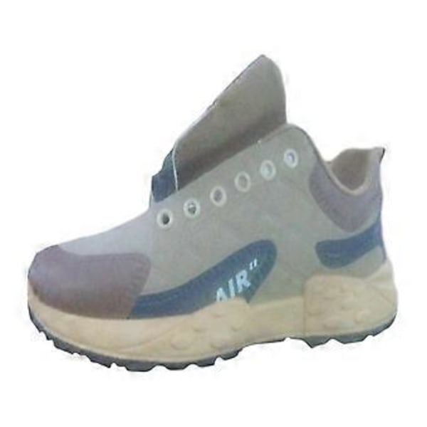 Trendy løbesko til mænd, åndbare skridsikre alsidige komfortable afslappede sportssneakers til fitness klatring street trainers (Khaki 43) Khaki 43