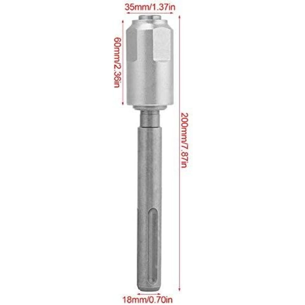 SDS Max till SDS Plus Adapter Borrchuck 40 Kromstål Konverter