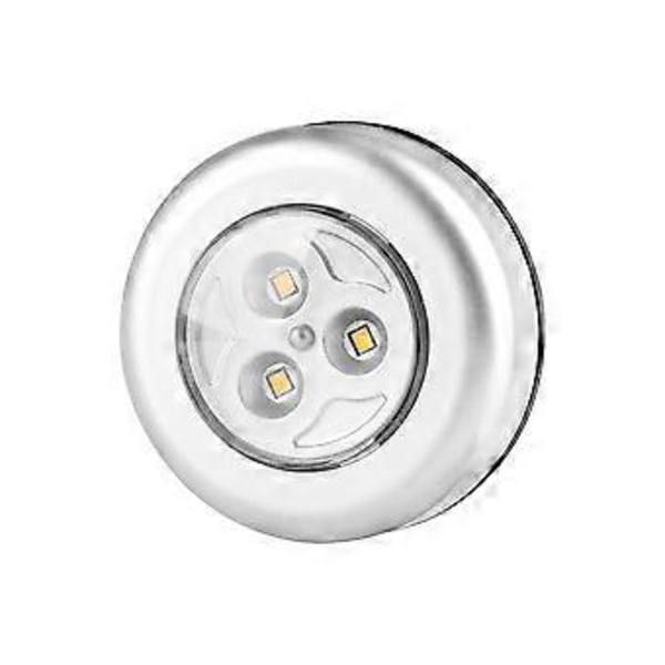 Natlamper LED Lampe 6 stk. LED Spot Lampe Klistermærke Ekstra Belysning 6,8 cm