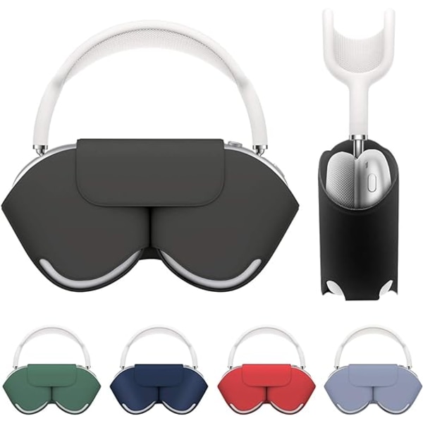 (Svart) Airpods Max-etui, automatisk søvnfunksjon beskyttende hode
