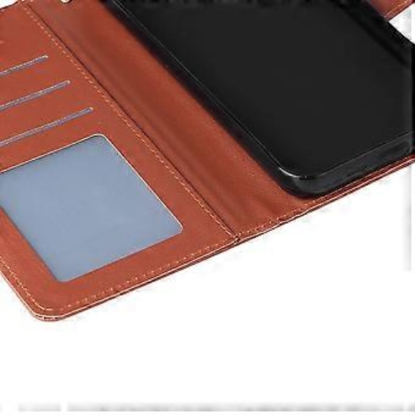 Til Samsung Galaxy S23 FE Etui Kort Slots PU Læder Flip Wallet Cover Style A