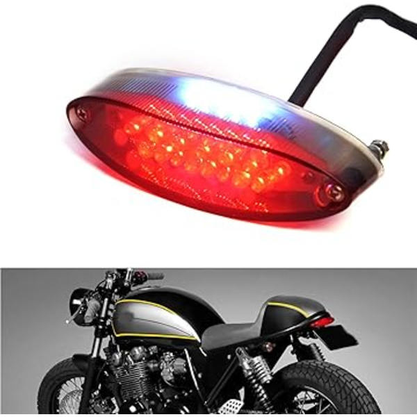 12V 28 LED Motorcykel Brems Stop Kørsel Baglygte Nummerplade