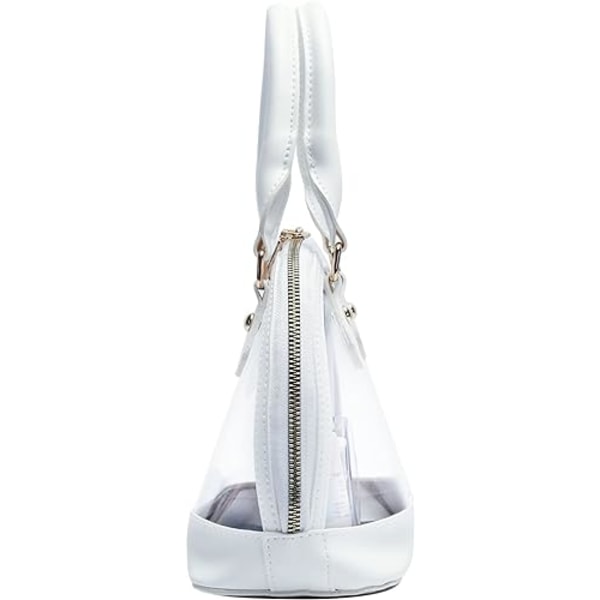 Elegantti läpinäkyvä crossbody-laukku ja käsilaukku stadionille hyväksytty
