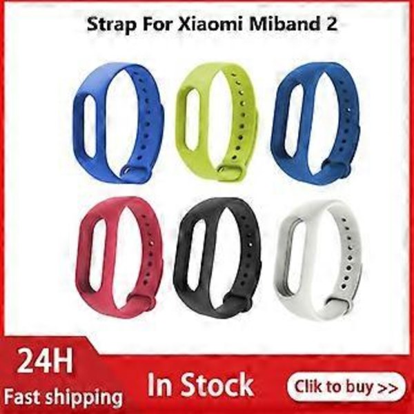 Ersättningsarmband för Xiaomi Band 2 Tryckt Silikon Universal Armband Färgglatt