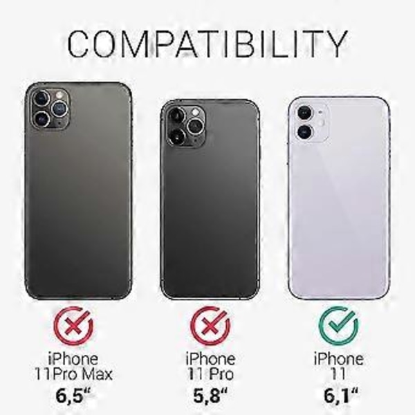 Etui Kompatibelt med Apple iPhone 11 Etui Blødt Flydende Silikone Slankt Etui Pink
