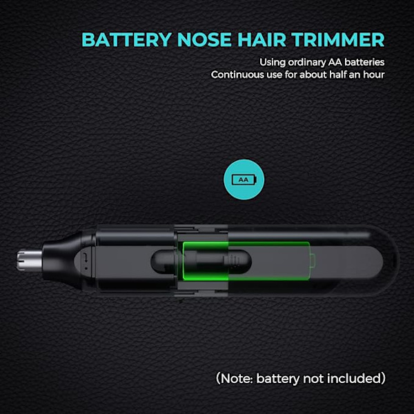Hårtrimmer för män, professionell smärtfri batteridrift