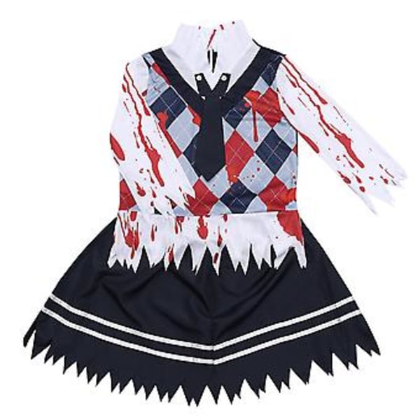 1 Set Halloween Skoluniform Rollspelsdräkter Cosplay Kläder