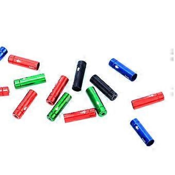 10 st Växelvajer Ändhylsor, 4mm/5mm Cyklar Bromsvajerhölje Ändhylsa Växelvajer Ändhylsor blå 5mm blue 5mm