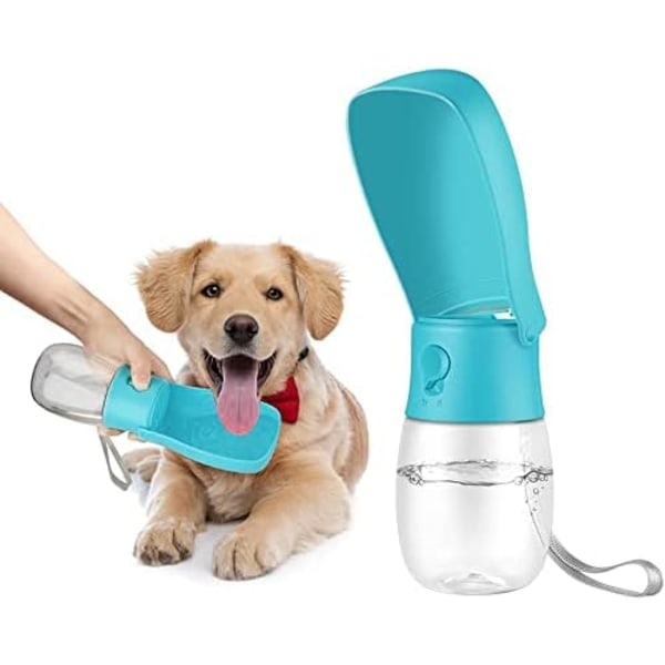Hundevandflaske Bærbar rejseskål til kæledyr Sammenklappelig dispenser f