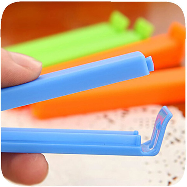 30 stk. Snacks Plastikpose Clips Klemmepose Lukning Forsegling Pose Clip
