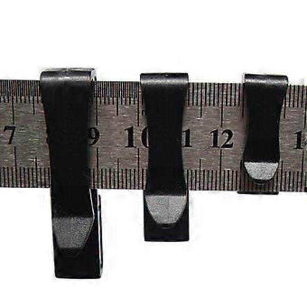 20 st Webbing Ändklämma Hållare Plast Kopplingsspännen Snabb Glidhållare Ryggsäcksspännen Utomhustillbehör Tålig 48MM 48MM