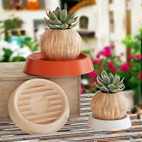 Silikone Resin Bakkeforme Håndværksforme Rund Form Resin Pladeforme Smykkeskålforme Silikone Kop Padforme M M