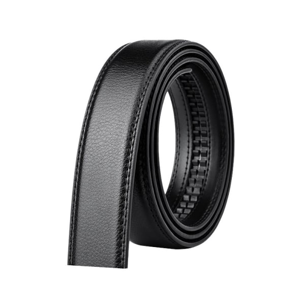 Herrar Spännlöst Läderbälte 36MM, Spännlöst Läderbälte Repla