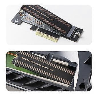 M.2 Køleplade SSD Kobberkøler Solid State Disk Radiator Kølende Kobberplade Radiator til Køling af Laptop