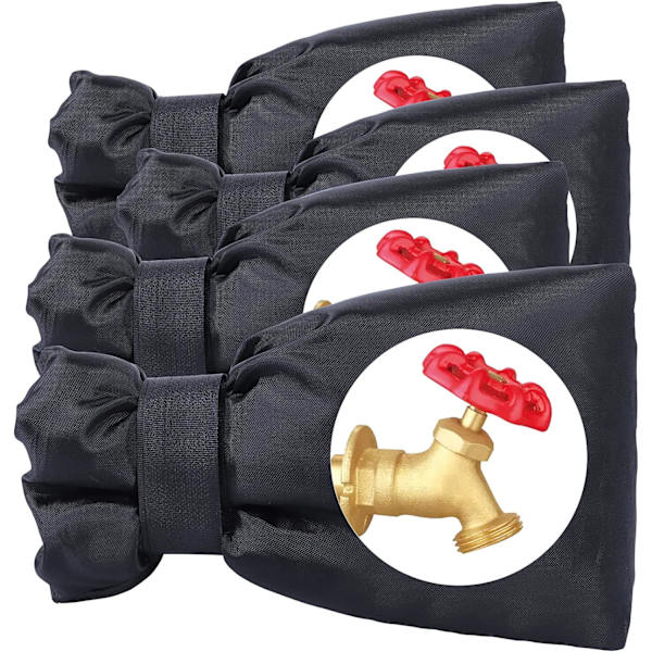 4-PACK 7\" B x 8.26\" H Vinterkranisoleringsskydd, Slangskydd