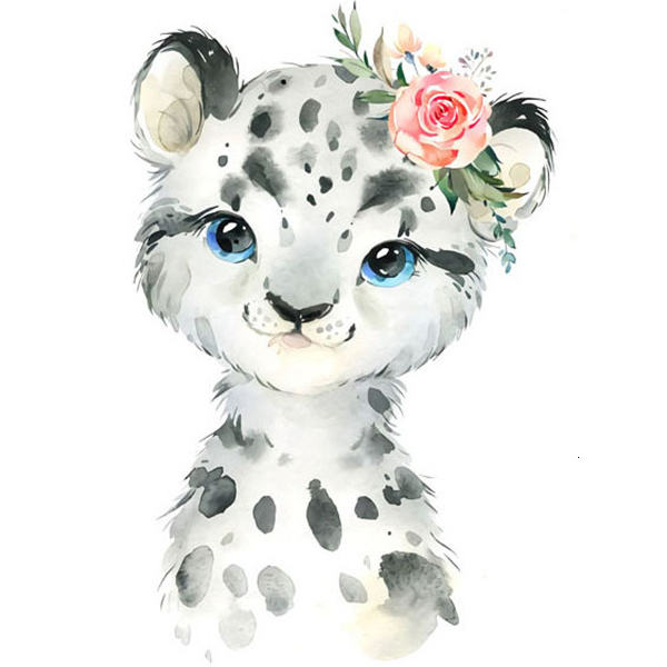 30x40cm 5D DIY Diamantmålning Full,Animaux de Dessins Animés#B,