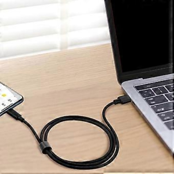 PD60W Pikalatauskaapeli 3A USB3.2 Tulo Type C Lähtö Virtajohto 10Gbps USB A - USB C Tiedonsiirtokaapeli 1m