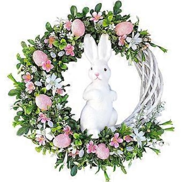 25 cm Påskhängande Ornament - Påskkrans Akrylkrans Inomhus Utomhus Påskhängande Ornament Hem Ytterdörr Partydekorationer