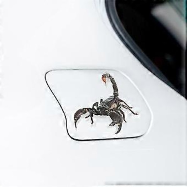 3D Bilklistremerke Edderkopp Gekko Dyr Simulering Bil Haleklistremerke Realistisk Modifikasjon