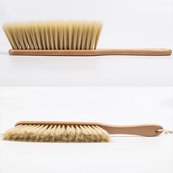 Natural Bristle Car Wash Brush 378mm Car Window Cleaning Brush Gr