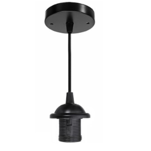 Hängande Lampkopp 2 st Lampfäste Lampfäste E27 Vintage Lampa