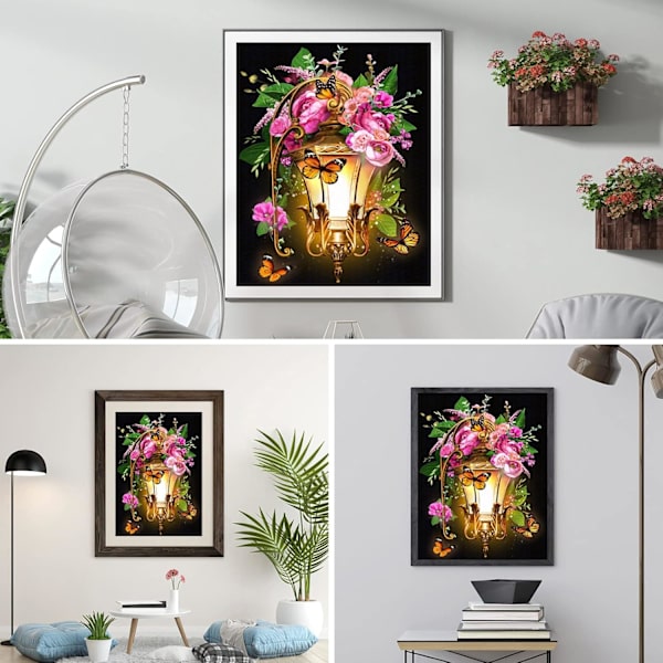 11,8x15,7 tum 5D Diamantmålningssatser för vuxna nybörjare DIY