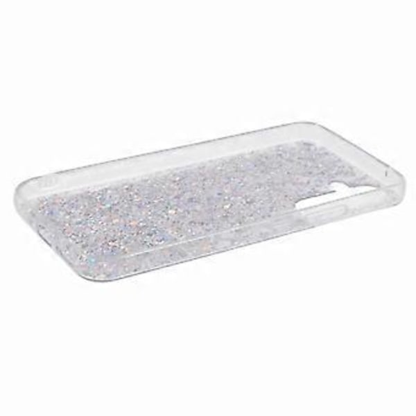 För Samsung Galaxy S23 FE TPU Skal Glitterigt Reptåligt Telefonskal Style C