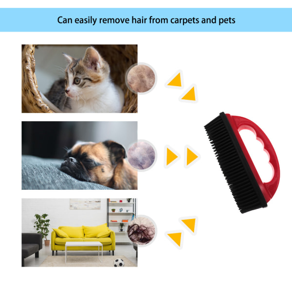 Kumikarvanpoistoharja nukkaa ja karvanpoistoa Cat Dog Hair Re