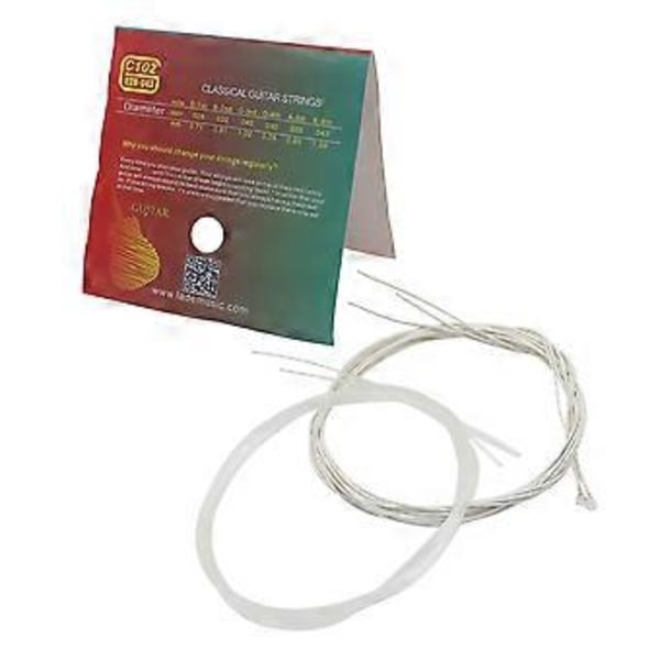 Klassiske Gitarstrenger - Vanlige Nylon Gitarstrenger - Komplett Sett - Erstatning