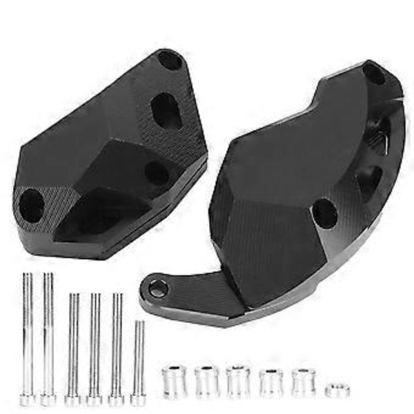 Motorcykel Motorskydd Slider Crash Pad Guard Protector Passar Kawasaki Ninja ZX10R 1117 Svart